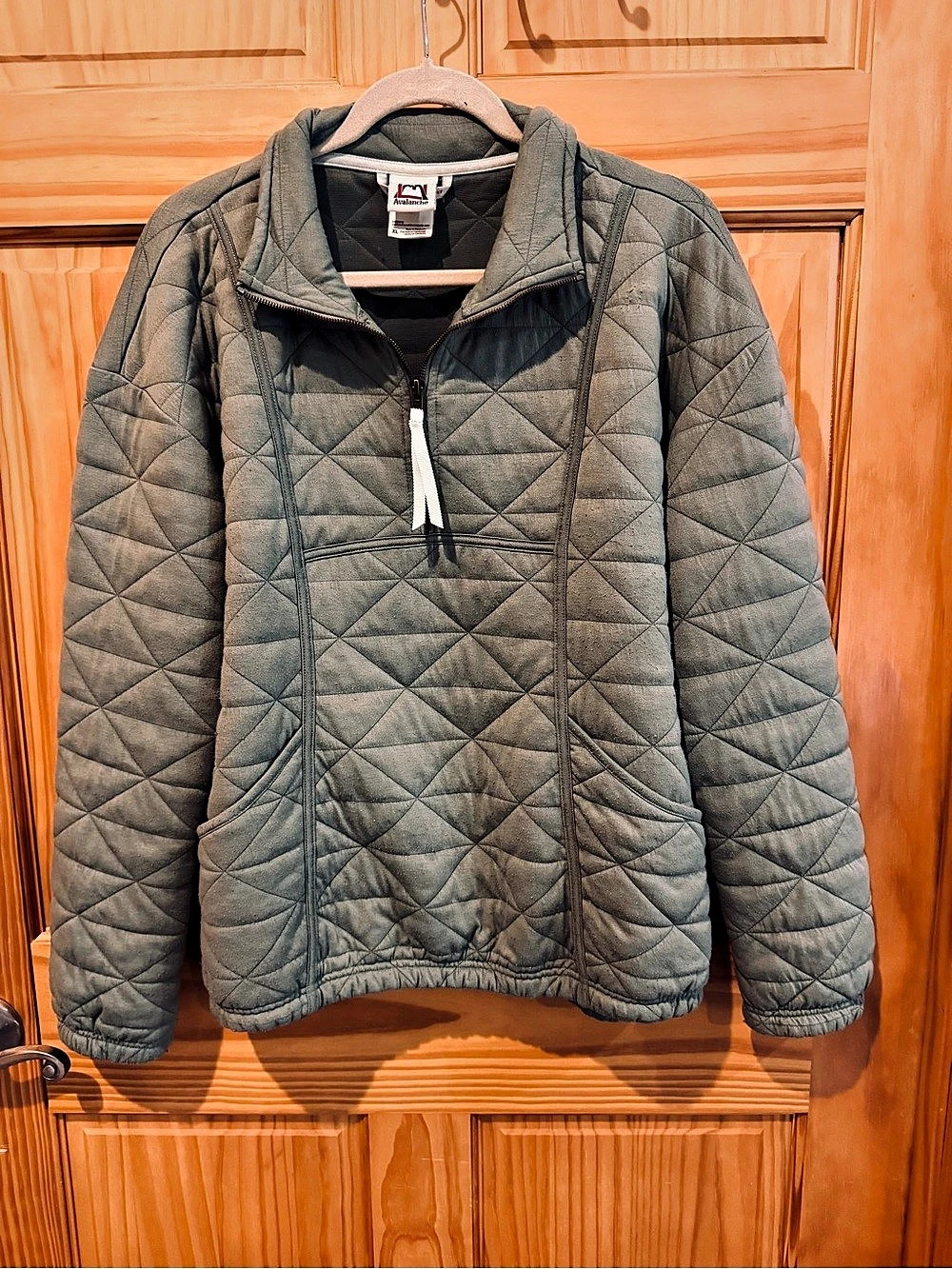 Women’s Avalanche Quilted Jacket in Green XL